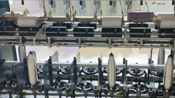 حزام ناقل لآلة لف الحلقات