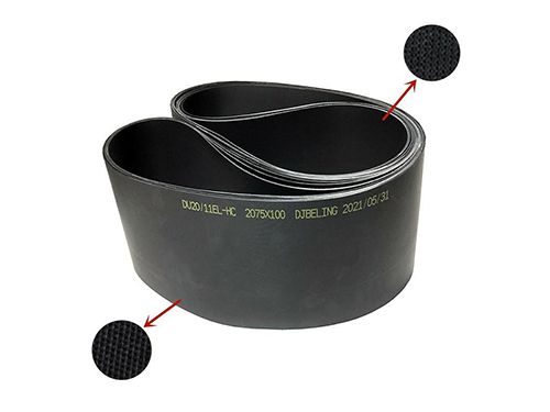 السيور (الأحزمة) الناقلة المسطحة